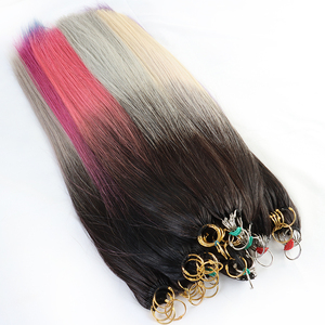 Nouvel arrivage de cheveux Remy peints à <span class=keywords><strong>Paris</strong></span>, cuticules alignées et droites en stock de cheveux teintables - Product Image 4