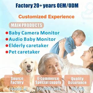 KT-905SR 2,8 inch IPS video babyfoon PTZ camera draadloos nachtzicht tweerichtingsgesprek temperatuursensor - Product Image 5