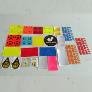 Logo personalizado impreso para niños, juego de reflectores de pvc, autoadhesivos reflectantes, manualidades, juguetes educativos, pegatinas - Product Image 2