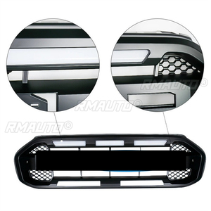 Parrilla Delantera LED para Coche, Parrilla de Carreras, Kit de Carrocería, Parrilla Delantera para Ford Ranger T8 2018-2020, Pieza Exterior - Product Image 6