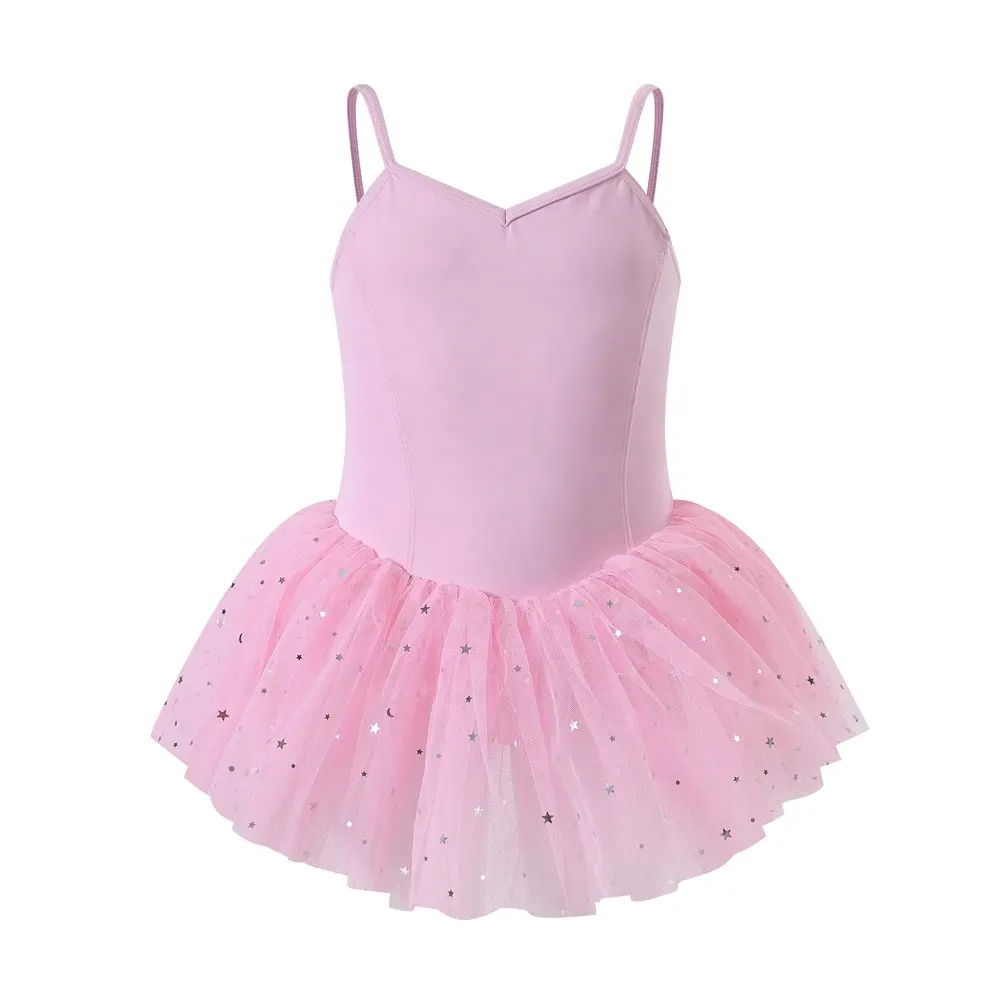 Offre Spéciale Ballet Vêtements De Danse en gros enfants ballet tulle poussiéreux rose de danse tutu robe pour les filles