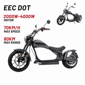 Scooter électrique certifié EEC COCO 3000W 45Km/h, cyclomoteur E-Chopper, entrepôt <span class=keywords><strong>en</strong></span> UE, vente directe d'usine - Product Image 3