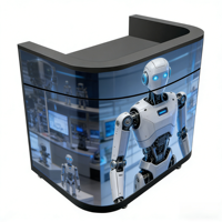 Vente en gros d'usine, panneau portable P2.5, table de DJ innovante, écran LED pour la décoration de scène de discothèque et de bar