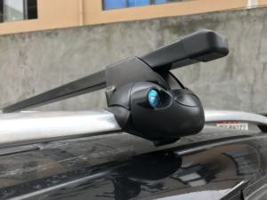 Barras cruzadas directas de fábrica, portaequipajes <span class=keywords><strong>universal</strong></span> para techo de coche, barras cruzadas, portaequipajes para exteriores instalado en el riel del techo - Product Image 5