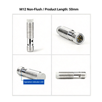 Capteur de proximité Doingwin M12, détection 2mm 4mm 6mm 8mm 10mm, encastré et non encastré, IP67, contacts en cuivre, longueur 50-70mm