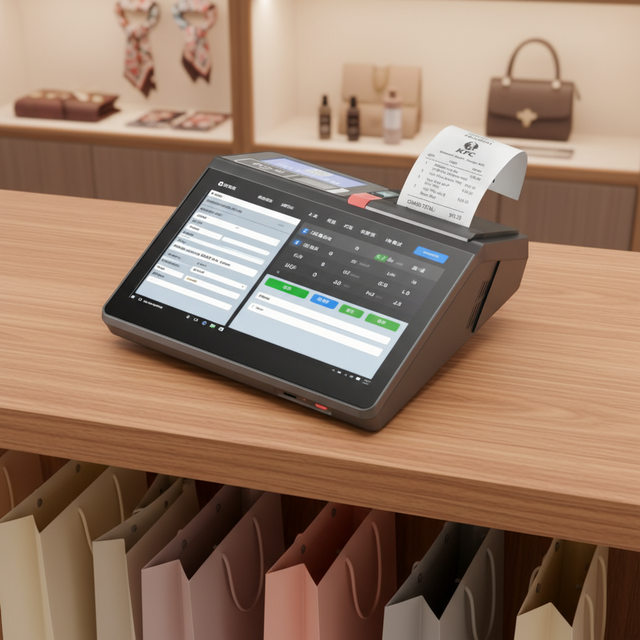 11.6 Inch Touch Screen POS Machine All-in-One System with Win7/10 & Wi-Fi 6 N2840 CPU for Retail & Restaurants