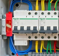 Boîtier de distribution intérieur CNKC QRR0.01G à montage sur rail DIN, dispositif d'extinction d'incendie automatique par aérosol thermique à détection thermique