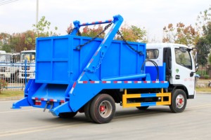 Dongfeng נדנדה זרוע אשפה בשימוש מגלגל את וו להרים אשפה איסוף פסולת פסולת אוסף משאית - Product Image 4