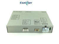 Interface de caméra de recul avec DTV et 3 entrées vidéo, connexion AV 12V pour Peugeot 3008 (explotec)