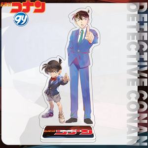 <span class=keywords><strong>Detective</strong></span> <span class=keywords><strong>Conan</strong></span> Kaito Kid Shinichi Kudo Soporte acrílico Anime Mystery Desk Decor - Product Image 3