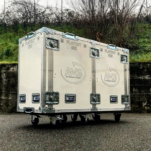 Gran rodamiento de alta carga personalizado Flight Road Case Equipo de transporte Iluminación Caja de aluminio - Product Image 3