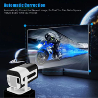 Smart Projector JY320 MINI 4K Projector Android 13.0 720P 2GB+8GB HD Video Home Theater LCD Draagbare Mini 4K 3D Games Projector
