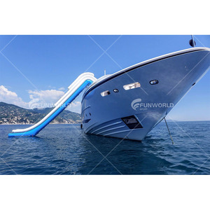 Tobogán Acuático Inflable Compacto <span class=keywords><strong>para</strong></span> Yates Grandes, Plataforma Flotante <span class=keywords><strong>para</strong></span> Barcos, Juguete Acuático <span class=keywords><strong>para</strong></span> Parques Comerciales - Product Image 5