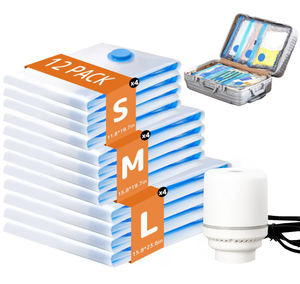 Sac de rangement sous vide en tissu nylon écologique, imperméable et anti-insectes, forme carrée, capacité importante, gain de place, achat en gros, prix bas - Product Image 4