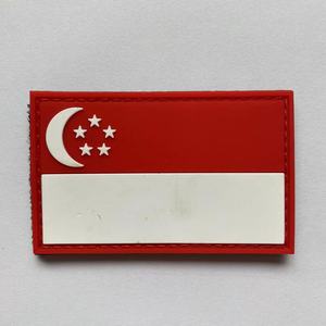 Écusson de drapeau d'Espagne en PVC, patchs d'attache à crochet et boucle en PVC, patchs tactiques pour drapeaux espagnols - Product Image 5