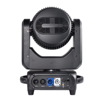 DMX512 Mini 7x40W abeille oeil scène bande lumineuse RGBW LED Zoom faisceau lavage tête mobile étanche couleur écran anneau effets