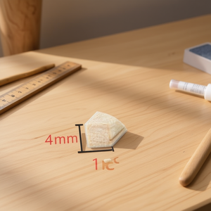 Bastoncini di legno ILAN 4x4x300mm a sezione quadrata, 12 pezzi per lavori artigianali - Product Image 3