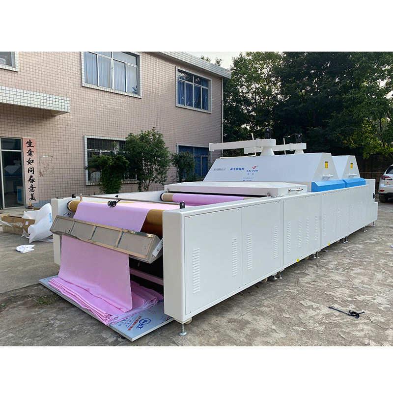 High Efficiency Automatic Garment Fabric Shrinking Forming Machine with ...