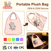 Breloque de sac en peluche personnalisée, porte-clés animal en peluche doux, pendentif en peluche avec logo personnalisé pour sac à dos, sac à main, cadeau promotionnel