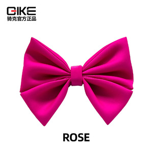GIKE หมวกกันน็อคโบว์ไทสีแดงเข้ม อุปกรณ์เสริมรถจักรยานยนต์พลาสติก - Product Image 3