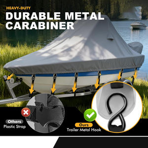 Funda para Barco OBD Stern Tower 600D, Ajustable con Hebilla Metálica, Resistente al Agua y a Desgarros, para Reemplazo/Reparación, Longitud de 18'-20' - Product Image 3