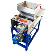 Machine à décortiquer les cacahuètes Dongdu Bao personnalisée, haute capacité, usage intensif, 200 kg/h, 750 W, 380 V, équipement commercial, garantie 1 an