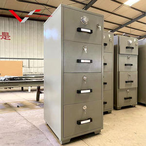 Archivador resistente al fuego de dos horas al por mayor, Armarios con cajones ignífugos para uso en oficina, archivador de almacenamiento de acero - Product Image 1