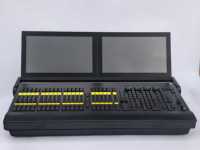 Console d'éclairage professionnelle T2 portable pour fêtes, mariages, DJ, scène, contrôleur d'éclairage pour spectacle lumineux