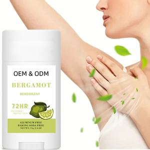 OEM personalizado 75g higiene femenina desodorante Stick para mujeres planta fórmula botín opción recargable - Product Image 3