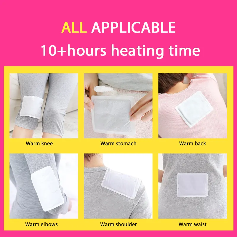 10 Hours Long Lasting Warmer Iron Powder Menstrual Heat Pack