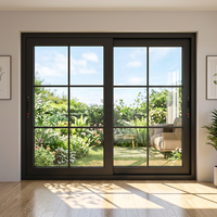 Ventanas Corredizas de Aleación de Aluminio Resistentes a Huracanes para Uso Comercial y Privado en Villas, Apartamentos, Cocinas y Casas Grandes en Sudamérica