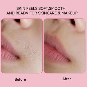 Crème dépilatoire douce et apaisante 2-en-1 pour le visage, le menton et le dessus des lèvres, pour une peau lisse et douce, crème dépilatoire pour le visage pour femmes - Product Image 5