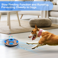 Jouet interactif pour chien avec distributeur de nourriture coulissant et musique, jouet indestructible pour cacher des friandises, pour l'amusement quotidien des chiens