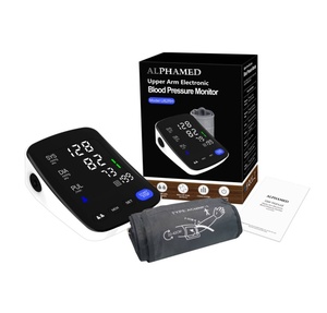 Novo profissional médico pressão arterial dispositivo BP monitor braço manguito automático eletrônico tensiometro digital - Product Image 1