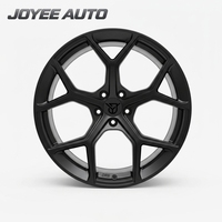 Jantes en alliage forgé personnalisées 1 pièce en satin noir à 5 branches, 18, 19, 20, 21 pouces, 5x112, 5x114.3, 5x120 pour BMW M440i M3 Audi RS3