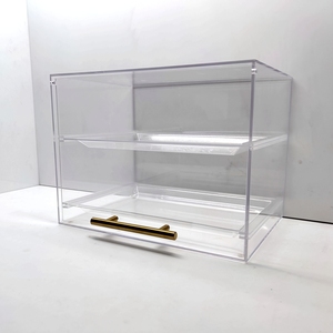 Clear Bakery Countertop Cake Box Acrylic Pastry Display Case For <b>Bread</b> Cake - Product Image 5
