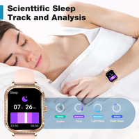 Reloj inteligente SENBONO Unisex MK88 OLED Monitor de ritmo cardíaco para dormir 100 + modos deportivos llamada entrante rastreador de actividad física reloj inteligente para exteriores