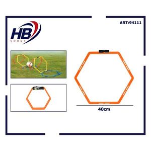 Anneau hexagonal 850B 40CM Orange fluorescent 6PZ Équipement d'entraînement - Product Image 3