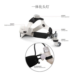 Dental Headlamp <b>Led</b> Light Magnifier Integrated Adjustable Brightness <b>Spot</b> For Dental Use - Product Image 1