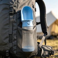 Bouteille d'eau portable pour animaux de compagnie, best-seller, 480 ml, gobelet à boire pour chien, gobelet de voyage pour animaux de compagnie pour les promenades en plein air