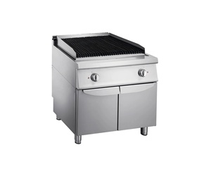 Commercial Heavy-Duty Electric Lava Stone Barbecue Grill For 700 Cooking Range Restaurants BBQ Cooking
