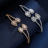 Bracelet en pierres précieuses pour femmes Resoul, bracelets plaqués or, bijoux fantaisie en gros pour femmes, accessoires de mode en cristal