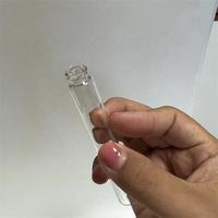 Recycelbare Feinsprüh-Pumpflaschen für Parfüm, Runde Leere Glasfläschchen für Kosmetik mit Versiegelungspumpe