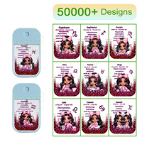 Nouvelles arrivées OSMO, tendances, motifs de bus scolaires pour enfants, films UV DTF, autocollants de transfert personnalisés, mini flacon pulvérisateur de 45 ml
