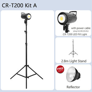 Kit d'éclairage LED continu SL60W 200W 5600K Vlog Sunlight Lamp Softbox pour diffusion vidéo en direct en <span class=keywords><strong>studio</strong></span> - Product Image 3