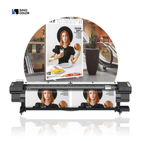 Super Wide Format FLEX Banner Vinyl Sticker Eco Solvent 3.2 Printer SJ-1260 untuk Outdoor Lampu Kotak atau Iklan