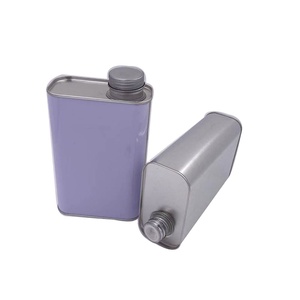 Fornitore Cinese di <span class=keywords><strong>Lattine</strong></span> Vuote Quadrate Personalizzate da 1L per Confezionamento di Olio Motore e Olio d'Oliva - Product Image 1