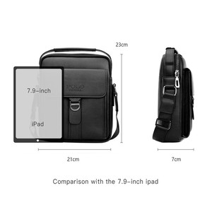 Borsa a Tracolla VICUNA POLO 2021 per Uomo, Grande Capacità, Moda All'Ingrosso, Fibbia in Pelle PU, Logo Personalizzato - Product Image 5