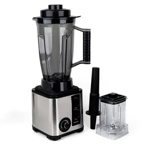 2-in-1 8500W Commercial USB Juicer Blender 3L Stainless Steel Fruit and Citrus Grinder with Smoothie Maker & Mini Mixer
