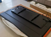 Ensembles de télévision à écran plat haute définition à double verre 4k de 75 pouces, ensembles de téléviseurs muraux ultra-minces Android.